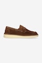 Astorflex suede loafers Mocassino Allacciato casual brown BOATFLEX.724