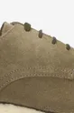 Половинки обувки от велур Astorflex Derby Uomo COASTFLEX 001 DARK KHAKI зелен
