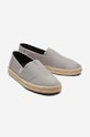 Toms espadrile Alpargata Rope 10019866 gri SS25