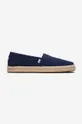 tmavomodrá Espadrilky Toms Alpargata Rope 2.0 10019870 NAVY Pánsky