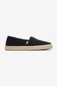 Toms espadrile Toms Alpargata Rope 2.0 10019875 BLACK negru 10019875