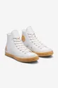 bianco Converse scarpe da ginnastica in pelle Chuck 70 Premium Craft