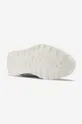 white Reebok Classic sneakers Nylon Plus