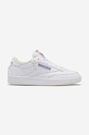 Kožené tenisky Reebok Club C 85 Vintage nízky biela GZ5162