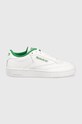 Δερμάτινα αθλητικά παπούτσια Reebok Club C 85 μικρό λευκό IE9387
