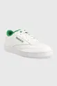 Δερμάτινα αθλητικά παπούτσια Reebok Club C 85 λευκό