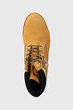 Timberland buty zamszowe Heritage Waterprof A2GYX brązowy A2GYX
