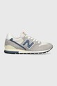 New Balance sneakers U996TE Grey Day Made in USA pelle scamosciata grigio U996TE