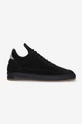 černá Semišové sneakers boty Filling Pieces Low Top Ripple Suede Pánský