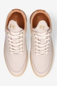 бежевый Кожаные кроссовки Filling Pieces Low Top Ripple Ceres