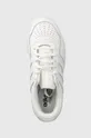 bílá Kožené sneakers boty adidas Courtic