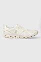 On-running shoes 18.99685 cloud terry faux grain leather white 18.99685