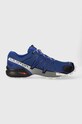 Обувки Salomon Speedcross 4 текстилен син 404641