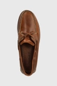 brown Timberland leather loafers A232X