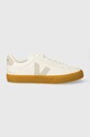 Veja sneakers din piele Campo mic de statură alb CP0503147B