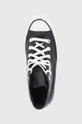fekete Converse bőr sneaker