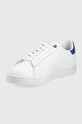 Încălțăminte EA7 Emporio Armani ghete de piele X8X001.XCC51.Q317 alb