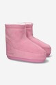 Moon Boot śniegowce zamszowe Icon Low 14094000 14094000 różowy