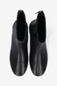 black Raf Simons leather ankle boots Solaris High