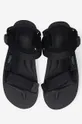 black Suicoke sandals DEPA-2CAB-ECO BLACK