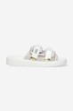 Suicoke sliders Rubber Sole MOTO-VHL textile white MOTO.VHL