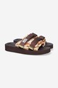 Suicoke ciabatte slide Sandały Suicoke Rubber Sole MOTO-VHL MOTO.VHL marrone