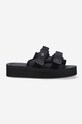 Suicoke sandals MOTO-VPO textile black MOTO.VPO