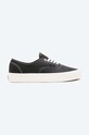 Vans leather plimsolls flat black VN0A54F2103