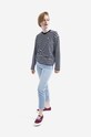 Semišové tenisky Vans UA Authentic VN0A5HZS9G8 burgundské