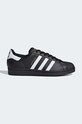 adidas Originals sneakers din piele Superstar 2.0 mic de statură negru EG4959