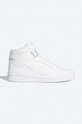Kožené tenisky adidas Originals Forum Mid přírodní kůže bílá FY4975