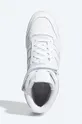 bílá Kožené sneakers boty adidas Originals Forum Mid