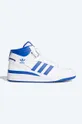 bílá Kožené sneakers boty adidas Originals Forum Mid Unisex