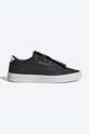adidas Originals leather sneakers Sleek W grain leather black FY5056