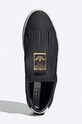 Shoes adidas Originals leather sneakers Sleek W FY5056 black