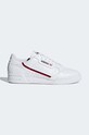 adidas Continental 80 White Scarlet Navy faux grain leather white G27706