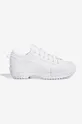 white adidas Originals plimsolls Nizza Trek Low W Unisex