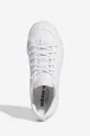 white adidas Originals plimsolls Nizza Trek Low W
