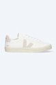 white Veja leather sneakers Campo Chromefree Unisex