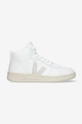 alb Veja sneakers din piele V-15 Unisex