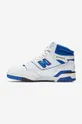 Kožené sneakers boty New Balance BB650RWN  Svršek: Přírodní kůže Vnitřek: Umělá hmota, Textilní materiál Podrážka: Umělá hmota