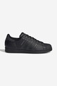 adidas Originals leather sneakers Superstar H00200 flat black H00200