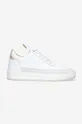 biały Filling Pieces sneakersy skórzane Low Top Bianco Unisex
