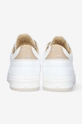 Kožené sneakers boty Filling Pieces Low Top Bianco