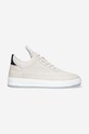Filling Pieces leather sneakers Low Top Bianco Perforated grain leather beige 10128821890