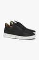 black Filling Pieces leather sneakers Low Top Plain