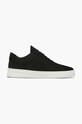 Filling Pieces sneakers din piele întoarsă Low Mondo Plain Nardo plată negru 33026311861