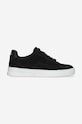 Semišové tenisky Filling Pieces Mondo Perforated plochá čierna 46720102006