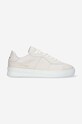 Filling Pieces sneakersy skórzane Court Rado płaska beżowy 89128841890