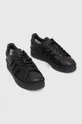 Δερμάτινα αθλητικά παπούτσια adidas Originals Y-3 Hicho μαύρο